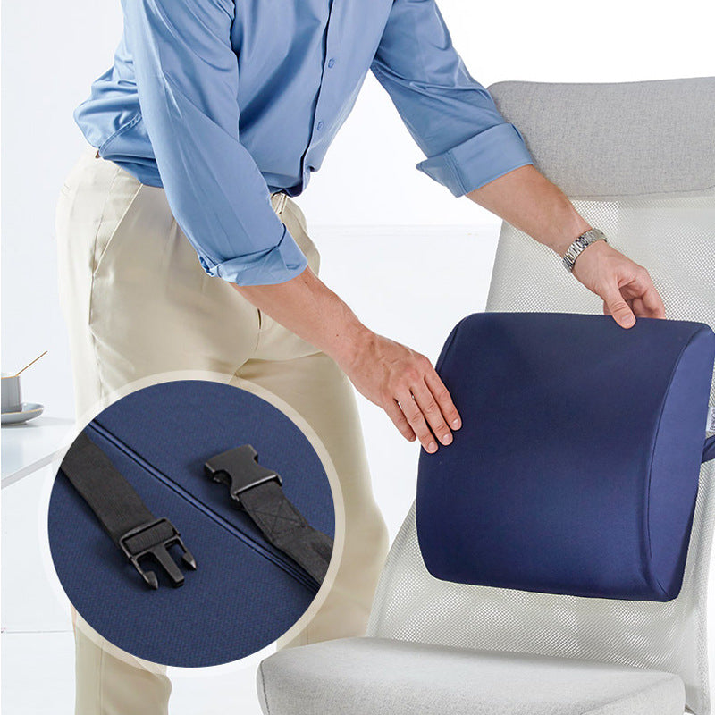 Custom Logo Memory Sleep Backrest Cushion | Premium Corporate Gifts and Custom Gifts