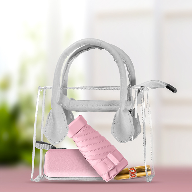 Custom Logo Lightweight multi-color capsule umbrella | Premium Corporate Gifts and Custom Gifts