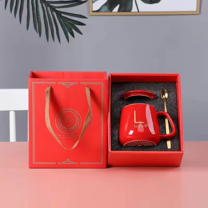 Custom Logo Textured Mug Rope Gift Set | Premium Corporate Gifts and Custom Gifts