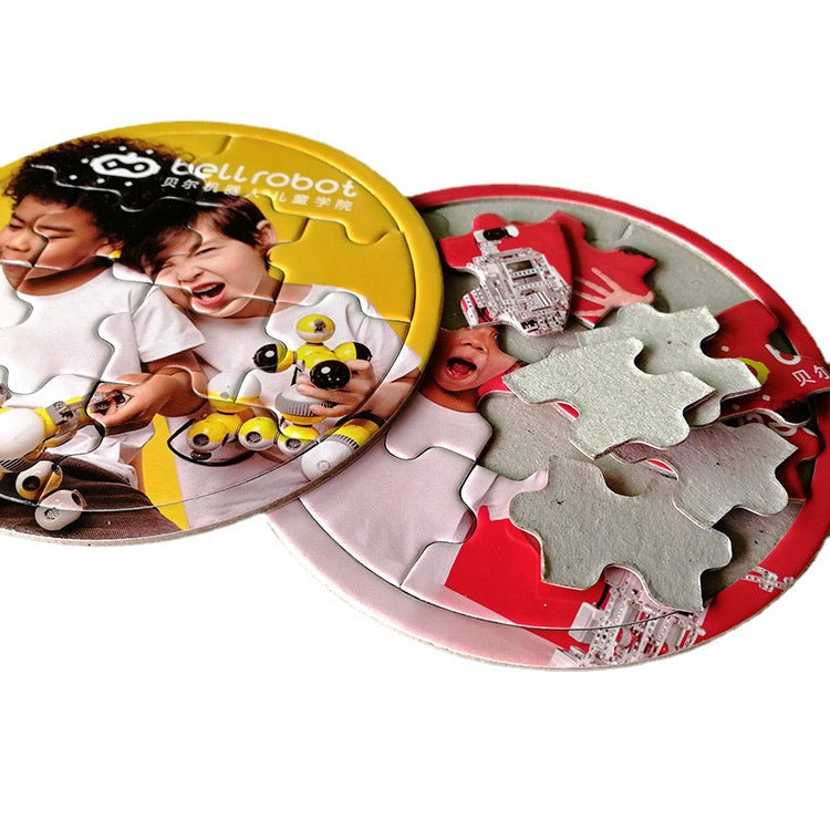 Custom Logo Round Puzzle | Premium Corporate Gifts and Custom Gifts