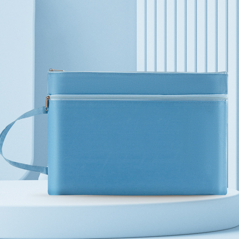 Custom Logo A4 Oxford Cloth Document Bag | Premium Corporate Gifts and Custom Gifts