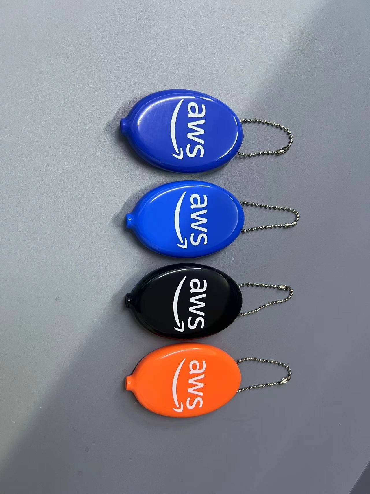 Custom Logo  PVC leaf-shaped coin purse | Premium Corporate Gifts and Custom Gifts