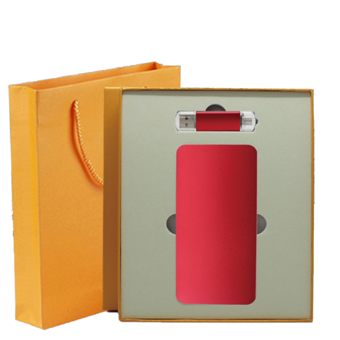 Custom Logo Flash drive + power bank exquisite gift box | Premium Corporate Gifts and Custom Gifts