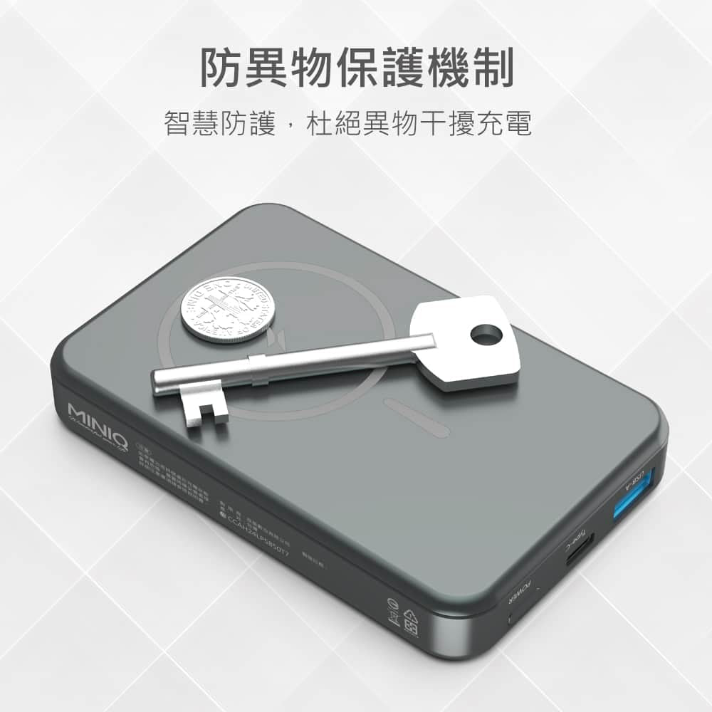 Custom Logo Qi Magnetic Wireless Pocket Power Bank | Premium Corporate Gifts and Custom Gifts