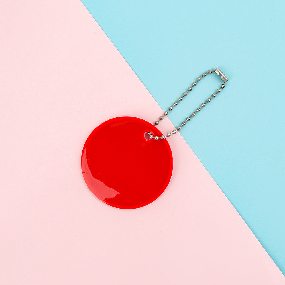 Custom Logo Reflective Disc Pendant | Premium Corporate Gifts and Custom Gifts