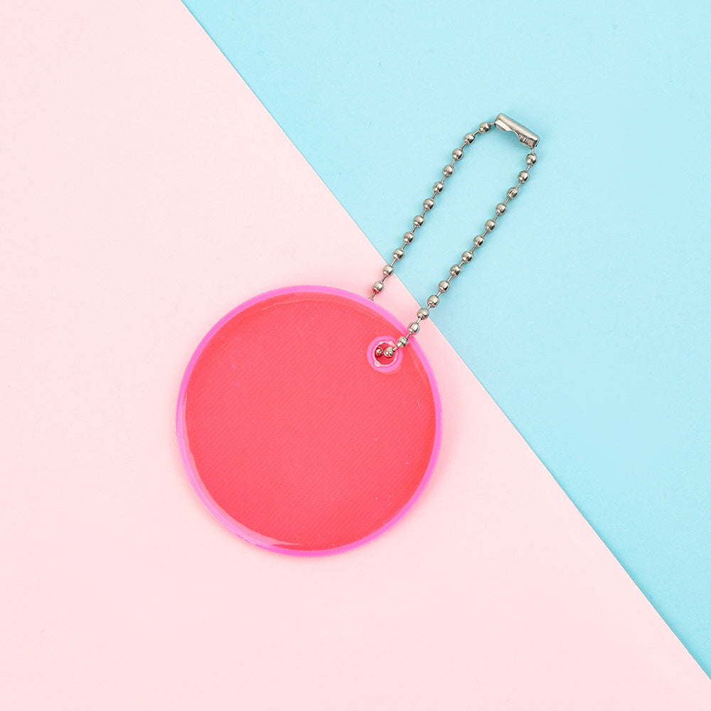 Custom Logo Reflective Disc Pendant | Premium Corporate Gifts and Custom Gifts