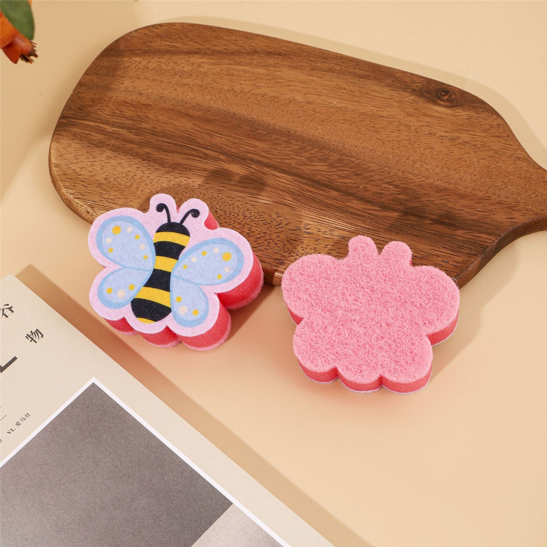 Custom Logo Shaped Dish Scrubber | Premium Corporate Gifts and Custom Gifts
