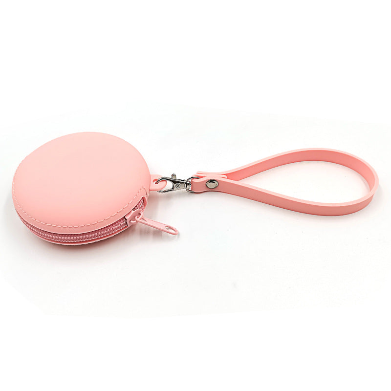 Custom Logo Round Lanyard Silicone Coin Purse | Premium Corporate Gifts and Custom Gifts