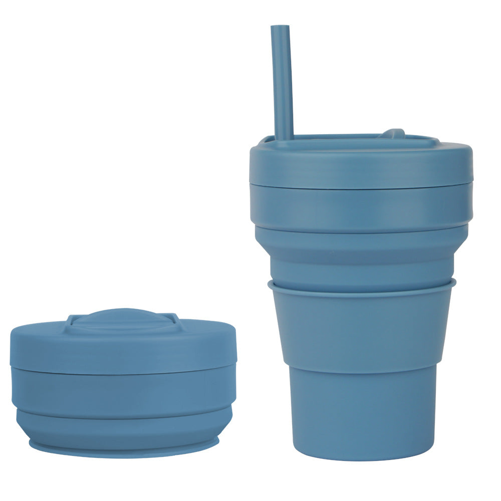 Custom Logo Silicone Folding Water Cup | Premium Corporate Gifts and Custom Gifts
