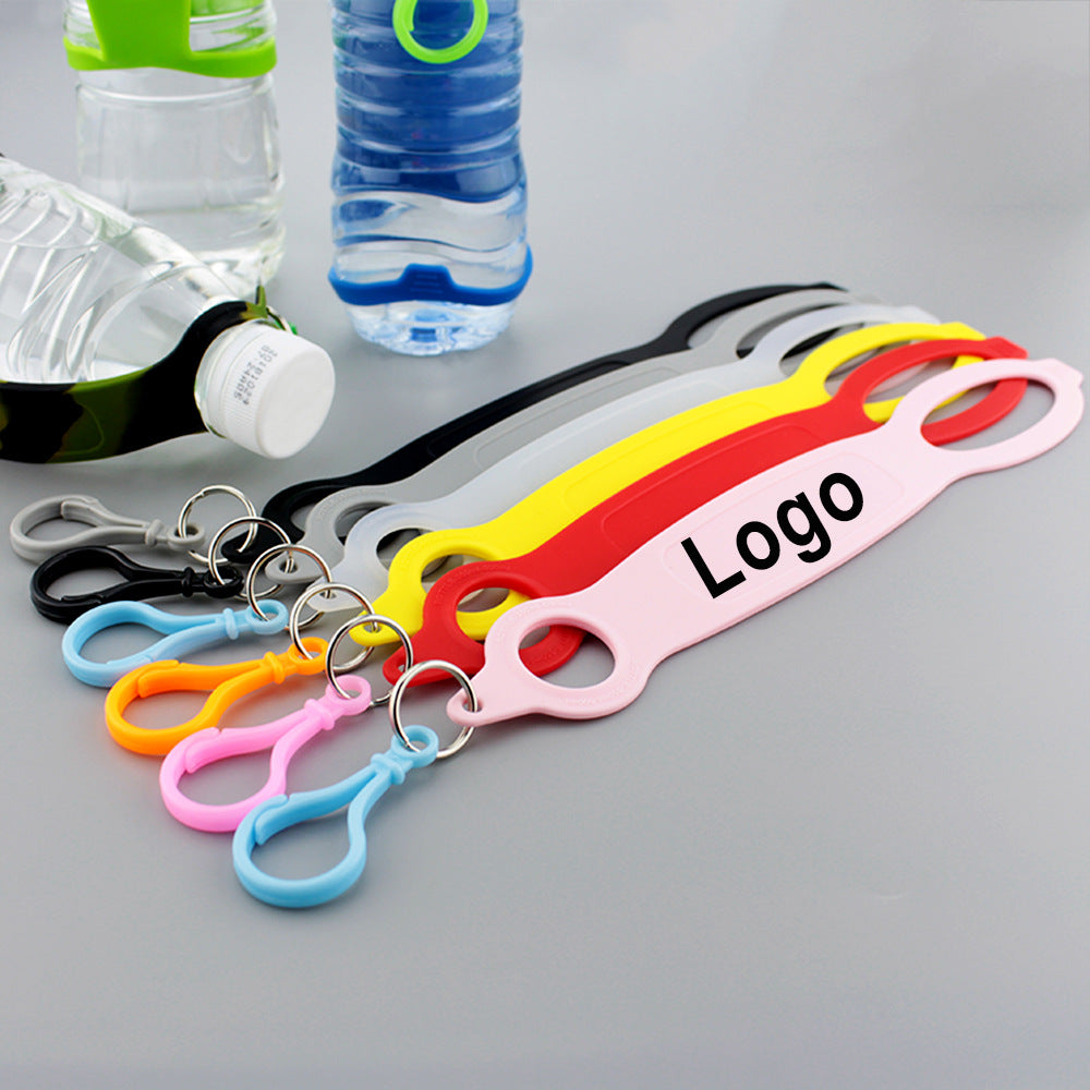 Custom Logo Outdoor Multi-Color Silicone Water Bottle Lanyard | Premium Corporate Gifts and Custom Gifts
