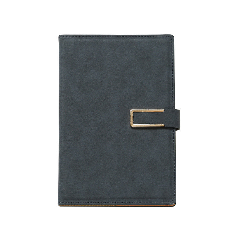 Custom Logo Faux leather U-buckle notebook | Premium Corporate Gifts and Custom Gifts