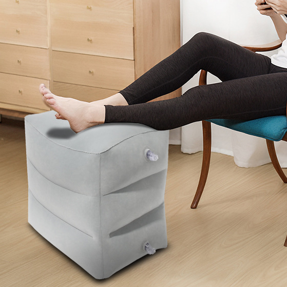 Custom Logo Long-distance travel inflatable footrest | Premium Corporate Gifts and Custom Gifts