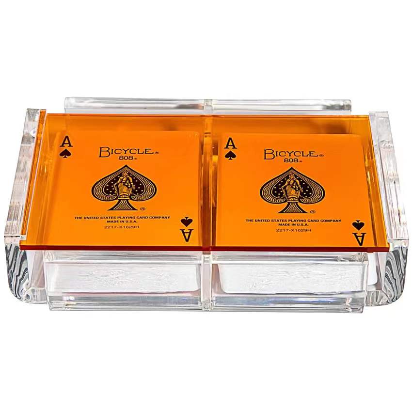 Custom Logo Acrylic Playing Card Set | Premium Corporate Gifts and Custom Gifts