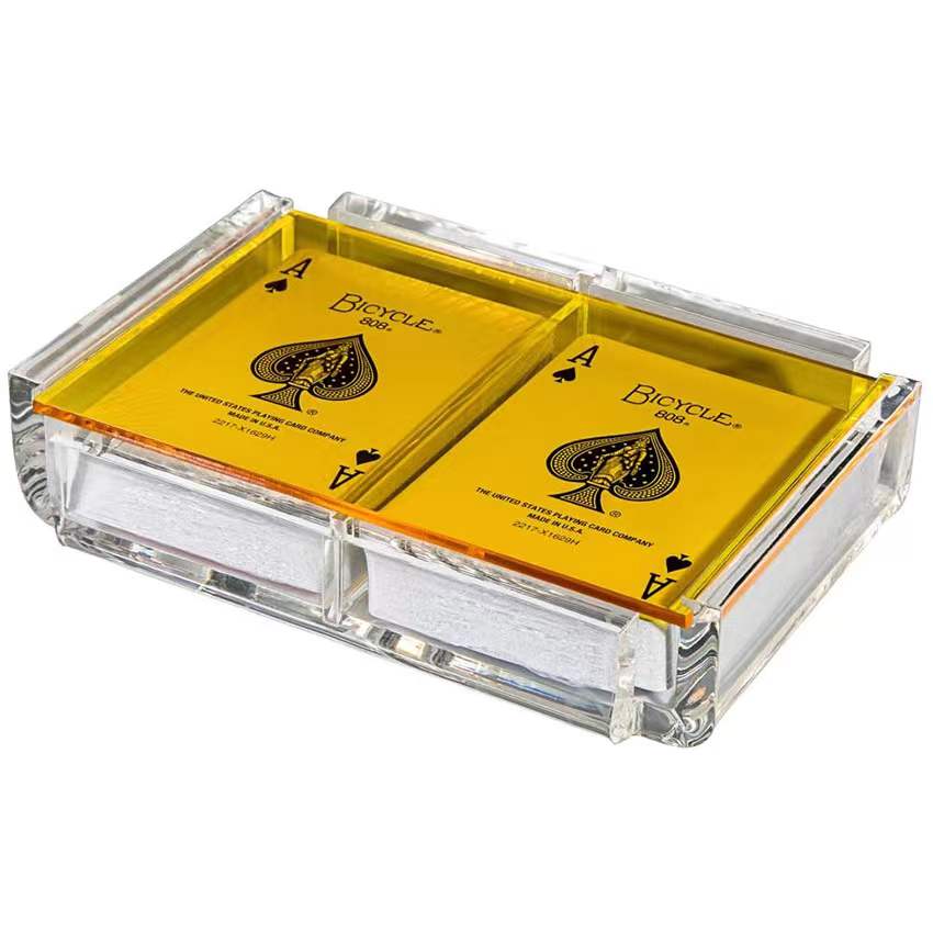 Custom Logo Acrylic Playing Card Set | Premium Corporate Gifts and Custom Gifts
