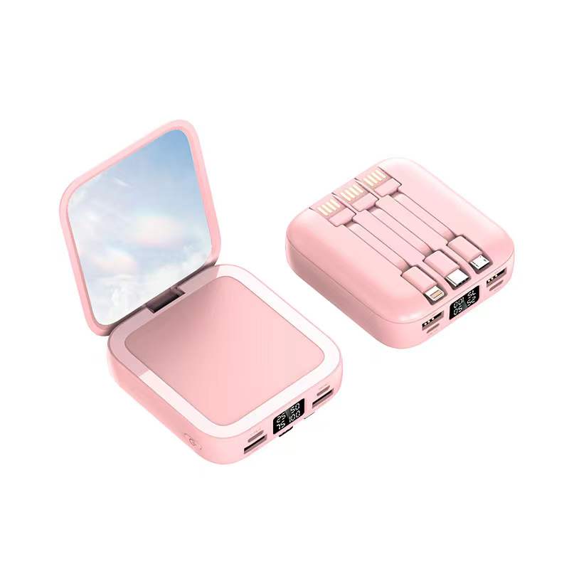 Custom Logo Multifunctional Makeup Mirror Power Bank | Premium Corporate Gifts and Custom Gifts