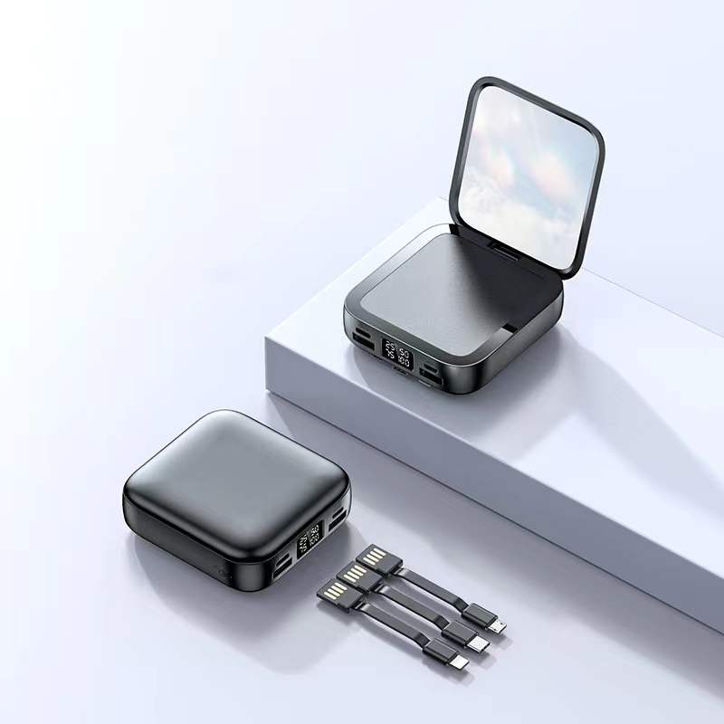 Custom Logo Multifunctional Makeup Mirror Power Bank | Premium Corporate Gifts and Custom Gifts