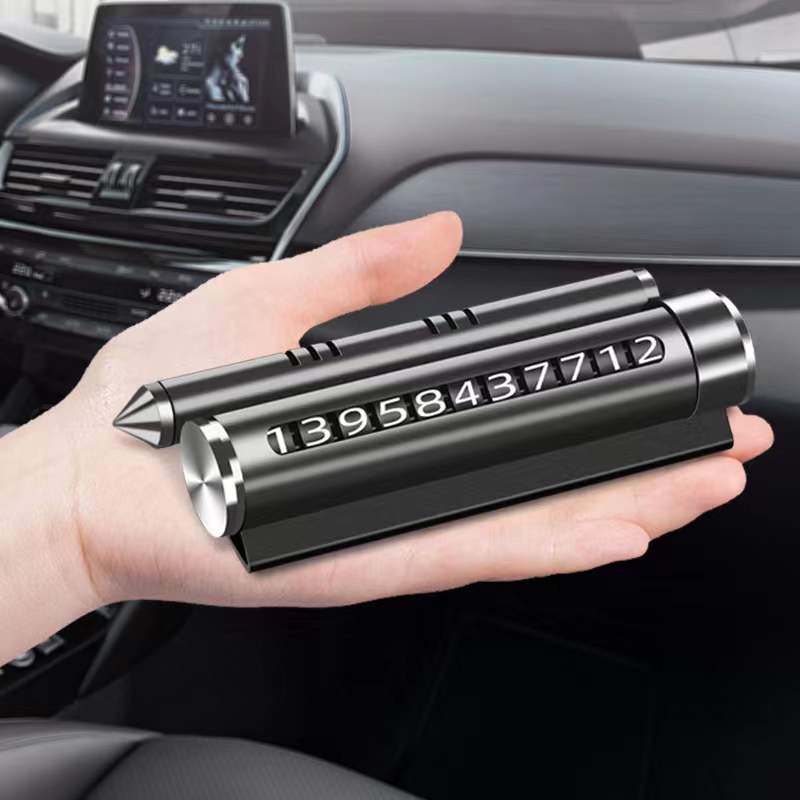 Custom Logo 4-in-1 parking plate mobile phone holder | Premium Corporate Gifts and Custom Gifts