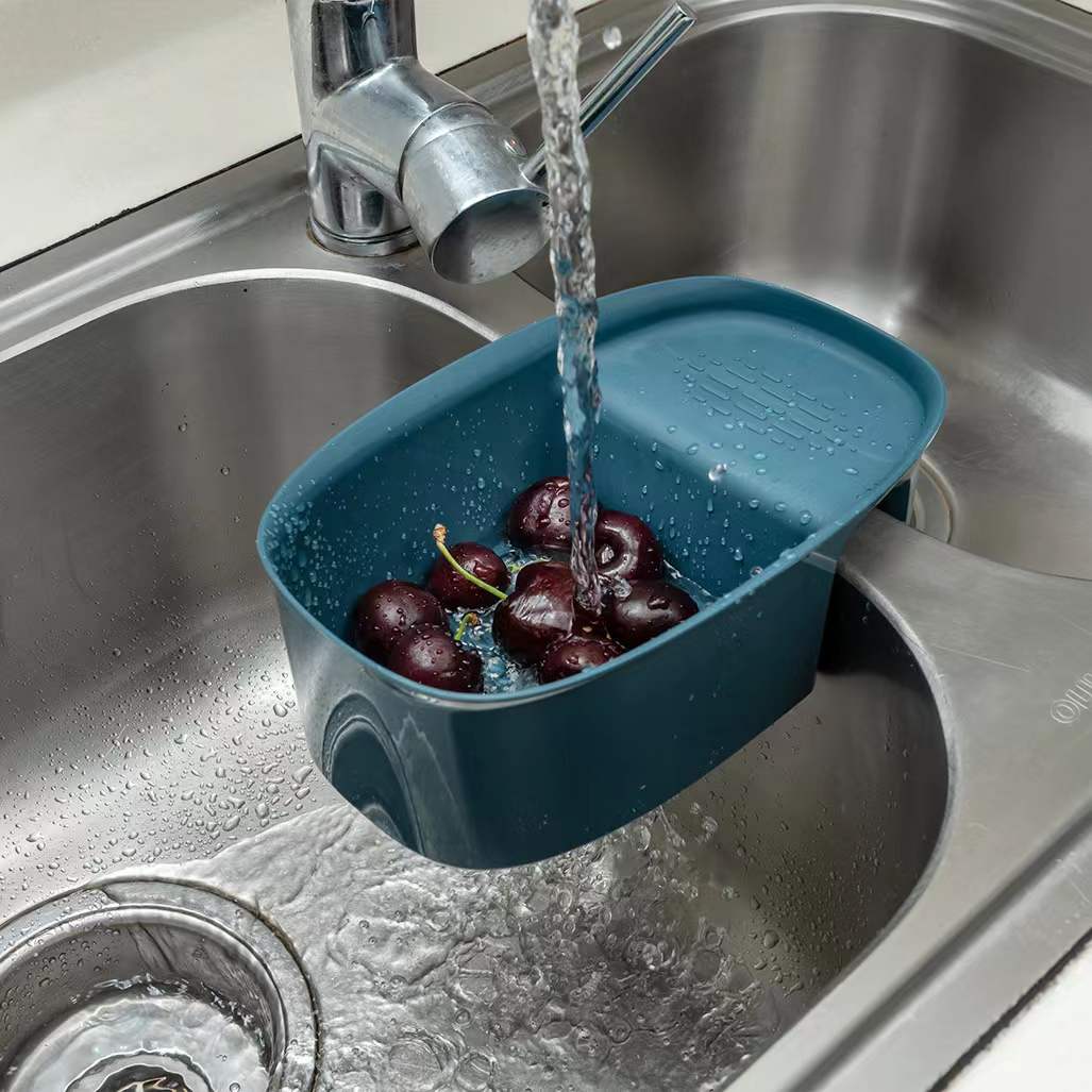 Portable Kitchen Hanging Drain Basket, view 3 of 7