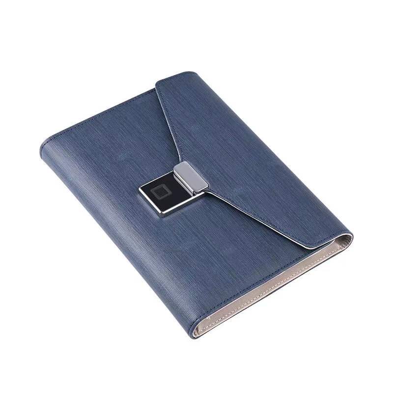 Custom Logo Fingerprint Unlocked Wireless Charging Power Notebook | Premium Corporate Gifts and Custom Gifts
