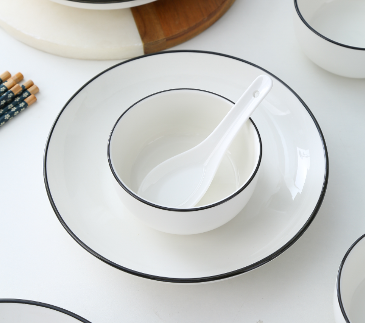 Custom Logo Elegant Ceramic Tableware Plate Gift Box | Premium Corporate Gifts and Custom Gifts