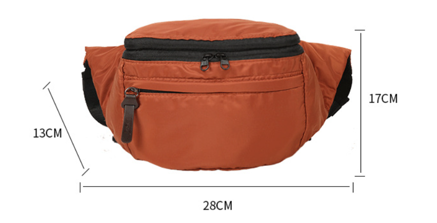 Custom Logo  Outdoor Water-repellent Backpack Folding Waist Bag | Premium Corporate Gifts and Custom Gifts