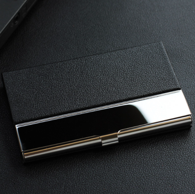 Custom Logo Metallic Business Card Box | Premium Corporate Gifts and Custom Gifts