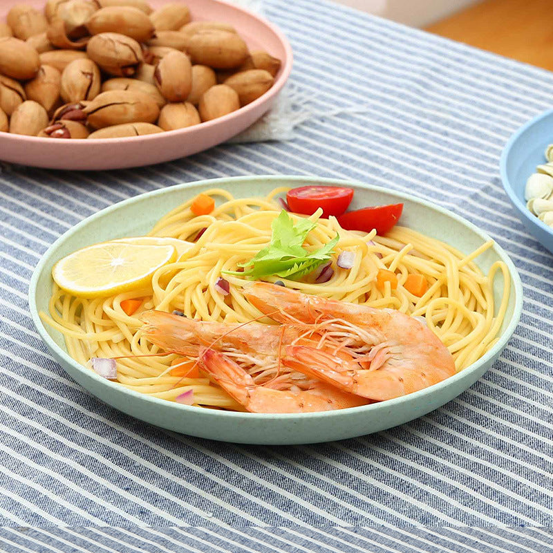 Custom Logo Eco-friendly Wheat Disc (4 packs) | Premium Corporate Gifts and Custom Gifts