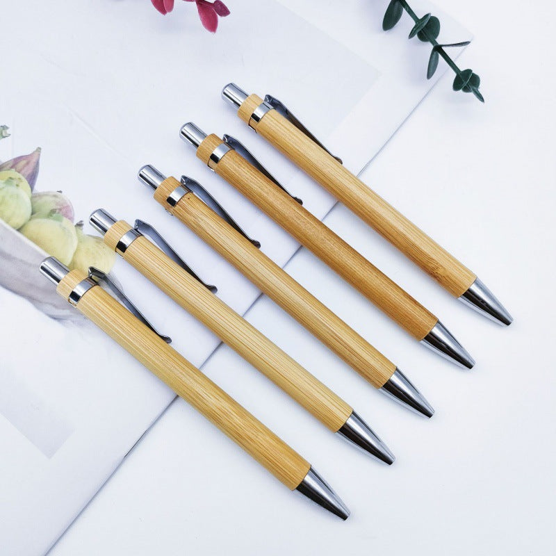 Custom Logo Bamboo and Wood Advertising Pen | Premium Corporate Gifts and Custom Gifts