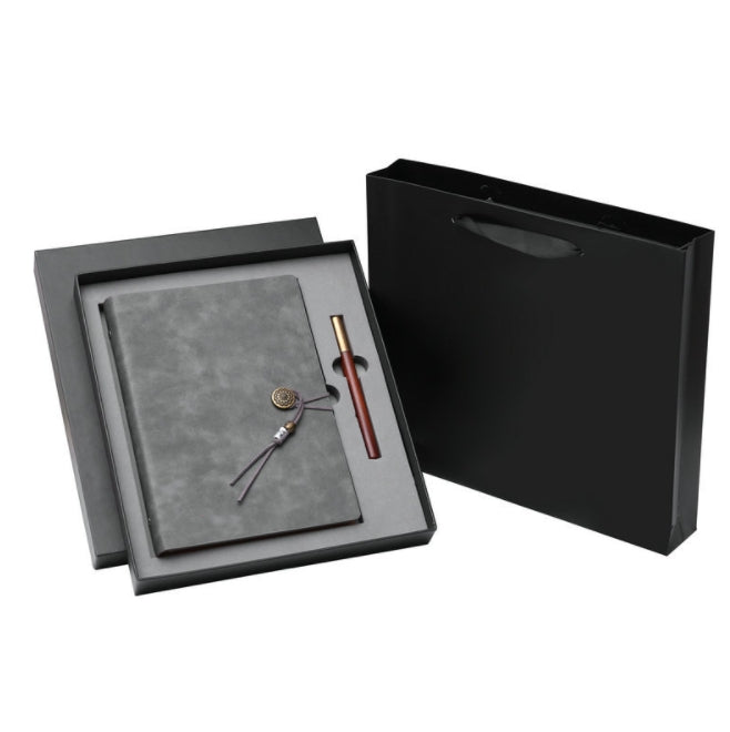 Custom Logo High-end Business Notebook Wooden Pen Gift Box | Premium Corporate Gifts and Custom Gifts
