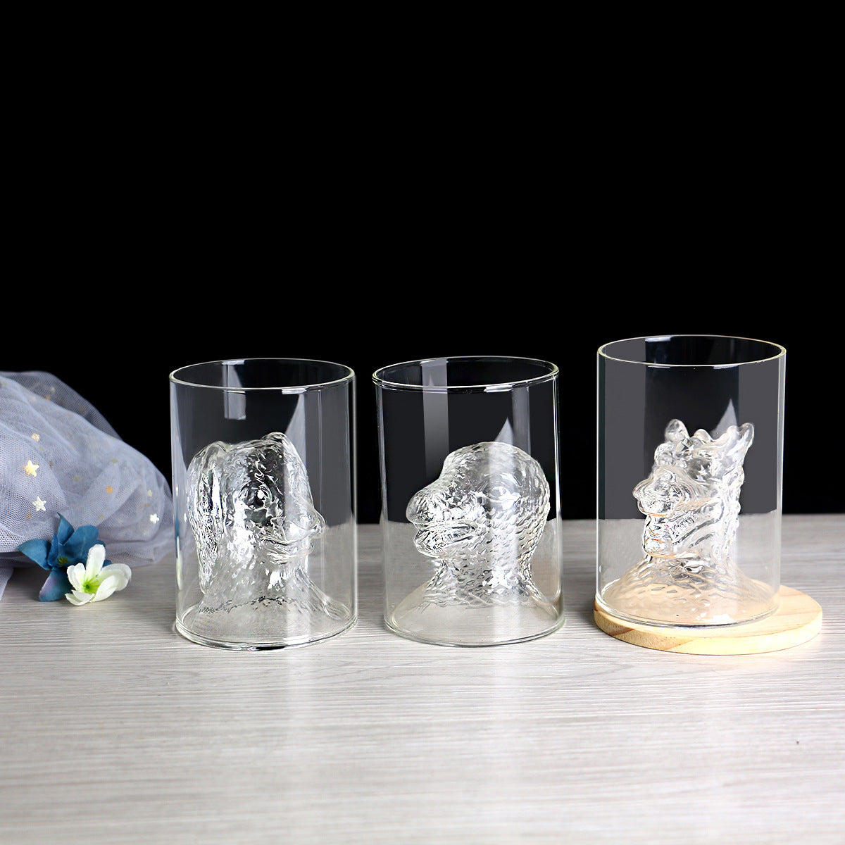 Custom Logo Customized Glass Cup | Premium Corporate Gifts and Custom Gifts