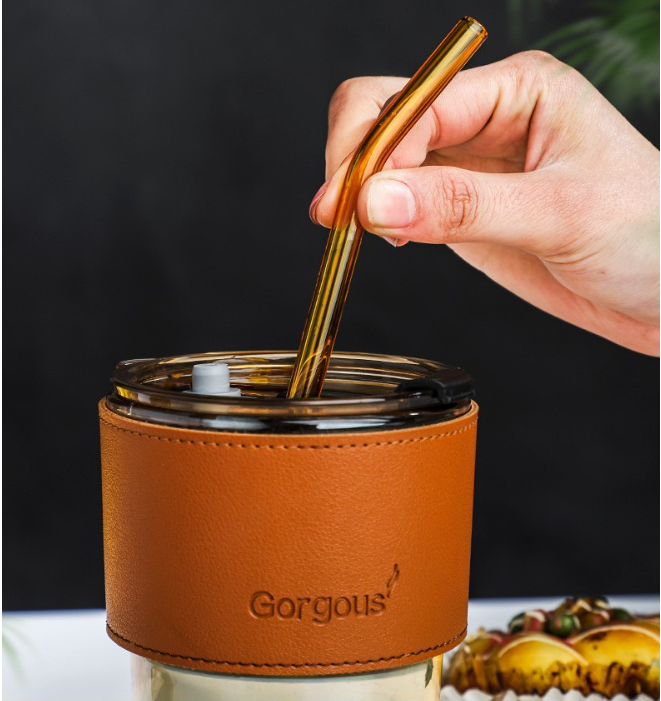 Custom Logo INS style fashion glass coffee cup | Premium Corporate Gifts and Custom Gifts