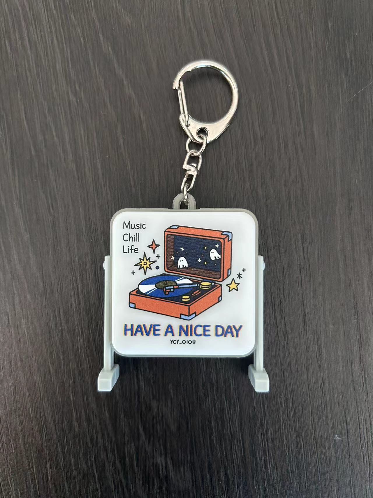 Custom Logo Luminous Light Box Keychain | Premium Corporate Gifts and Custom Gifts