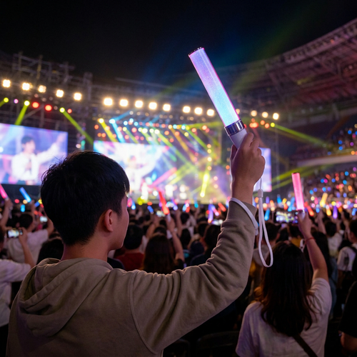 Custom Logo 15-Colour LED Light Stick