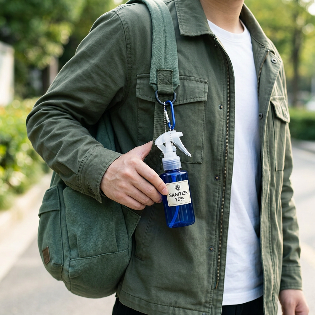 Custom Logo Little Fat Alcohol Bottle