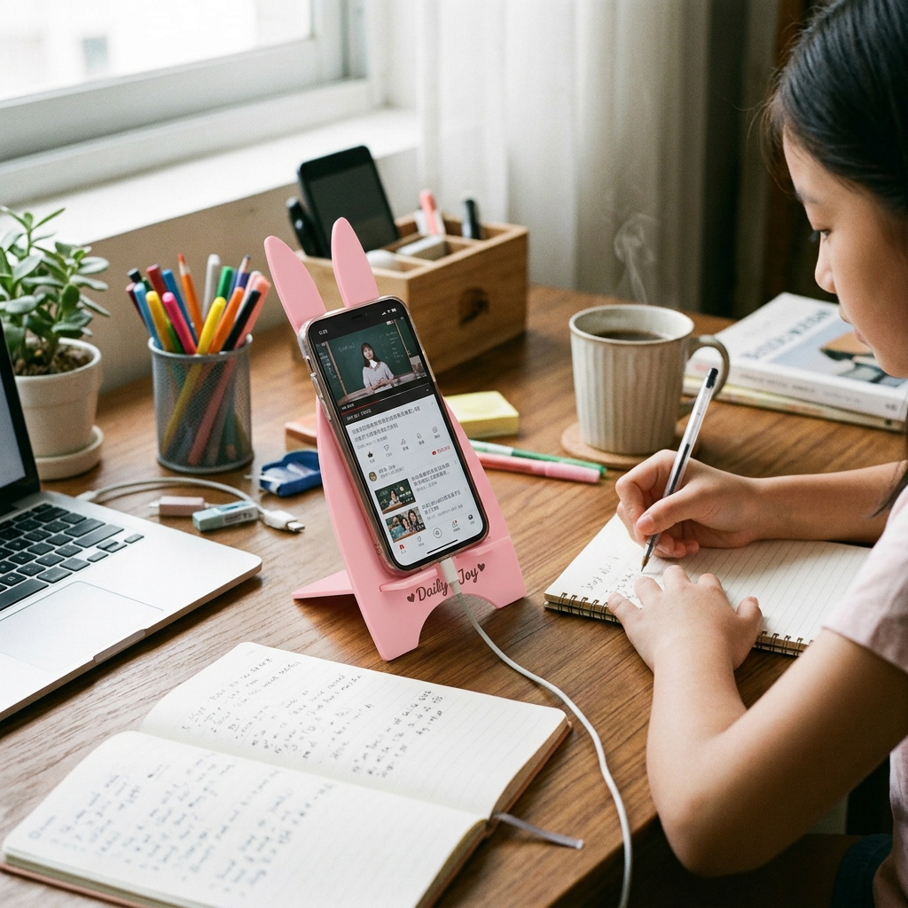 Custom Logo Cute Rabbit Phone Holder