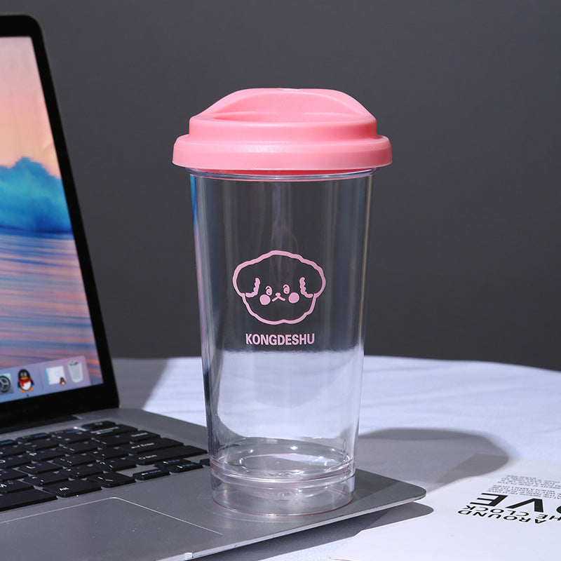 Custom Logo Cute Apple Korean Style Coffee Cup Milk Tea Cup | Premium Corporate Gifts and Custom Gifts