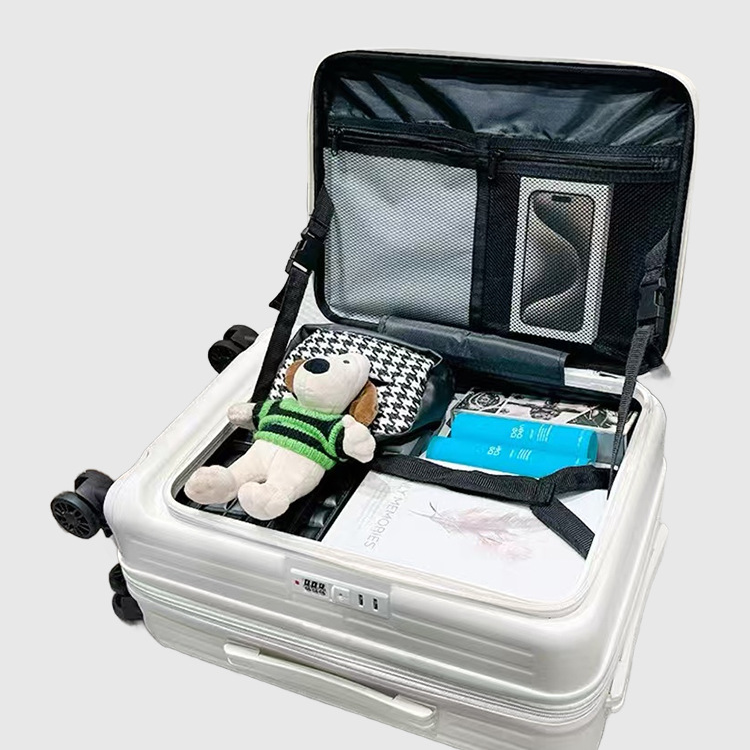 Custom Logo Multi-functional Front-Opening Luggage | Premium Corporate Gifts and Custom Gifts