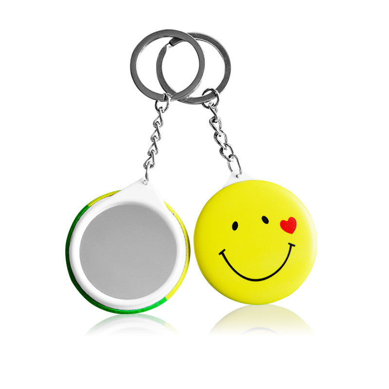 Custom Logo Small Mirror Keychain | Premium Corporate Gifts and Custom Gifts