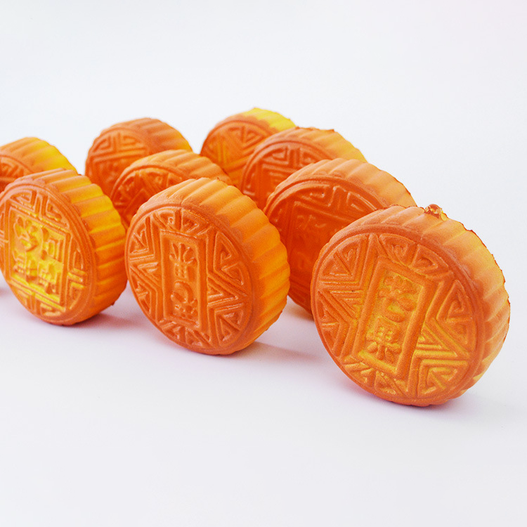 Custom Logo Decompression mooncake-shaped stress relief ball | Premium Corporate Gifts and Custom Gifts