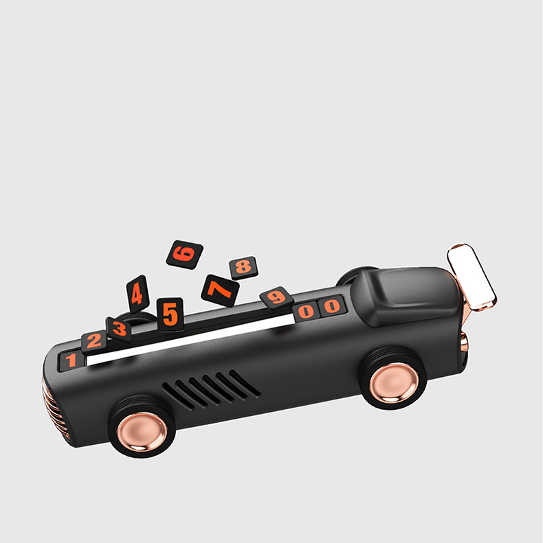 Custom Logo Multi-functional car-shaped parking number plate | Premium Corporate Gifts and Custom Gifts