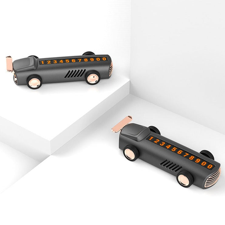 Custom Logo Multi-functional car-shaped parking number plate | Premium Corporate Gifts and Custom Gifts