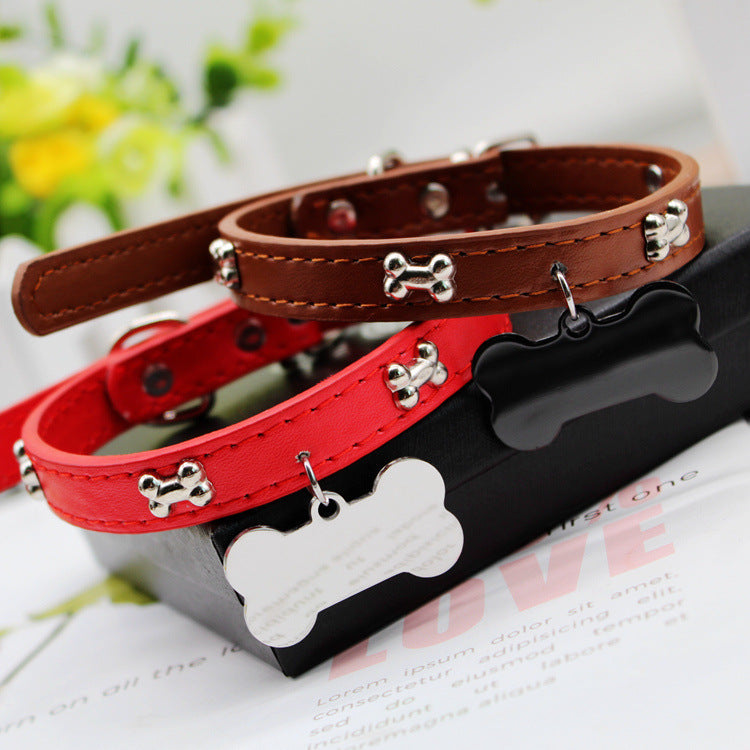 Custom Logo Leather Pet Collar | Premium Corporate Gifts and Custom Gifts