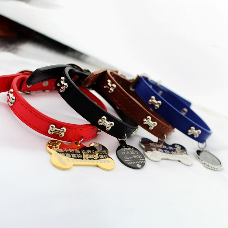 Custom Logo Leather Pet Collar | Premium Corporate Gifts and Custom Gifts