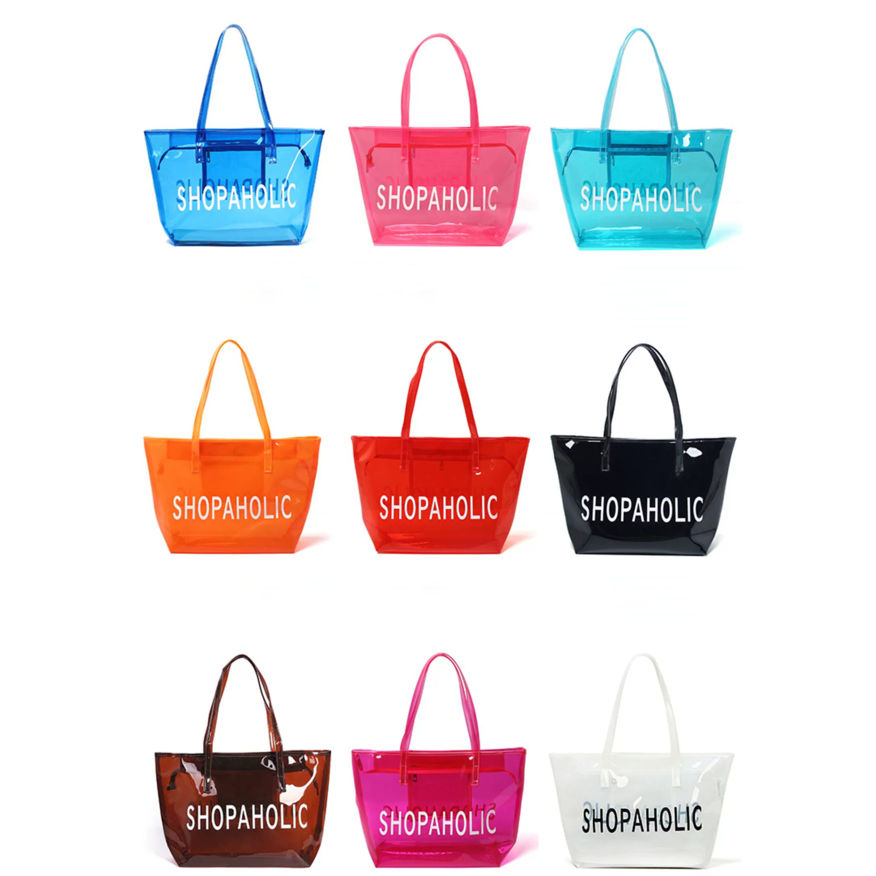 Custom Logo PVC Colorful Shoulder Bag | Premium Corporate Gifts and Custom Gifts