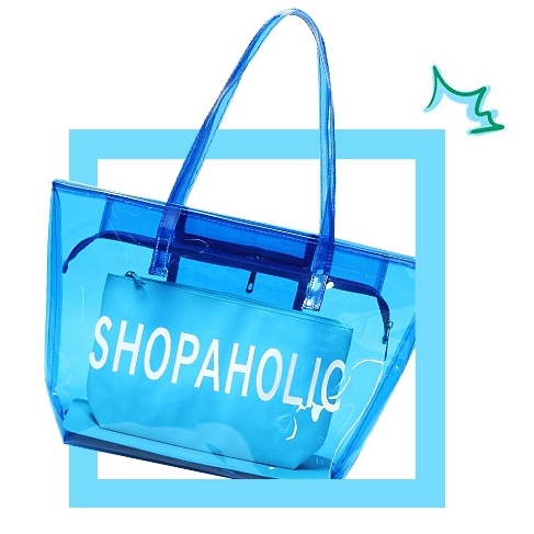 Custom Logo PVC Colorful Shoulder Bag | Premium Corporate Gifts and Custom Gifts