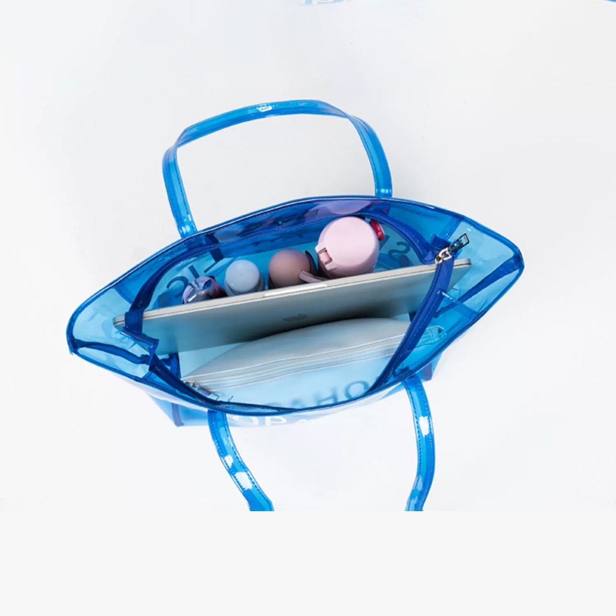 Custom Logo PVC Colorful Shoulder Bag | Premium Corporate Gifts and Custom Gifts