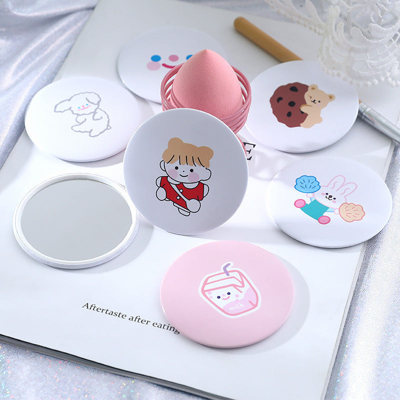 Custom Logo Portable Small Round Mirror | Premium Corporate Gifts and Custom Gifts