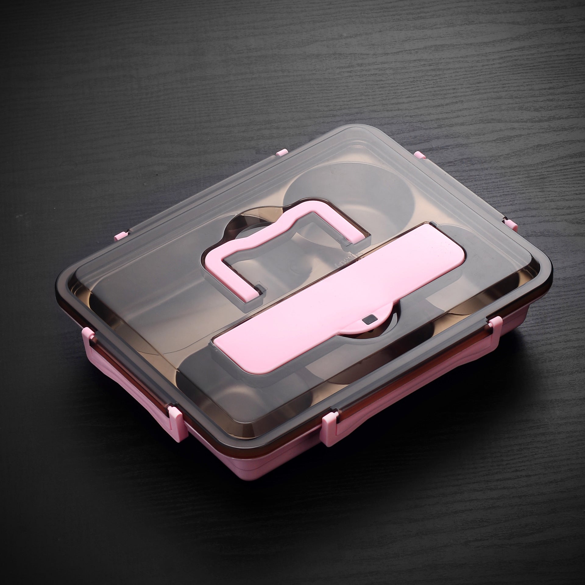 Custom Logo Stainless Steel Multi-Compartment Bento Box | Premium Corporate Gifts and Custom Gifts