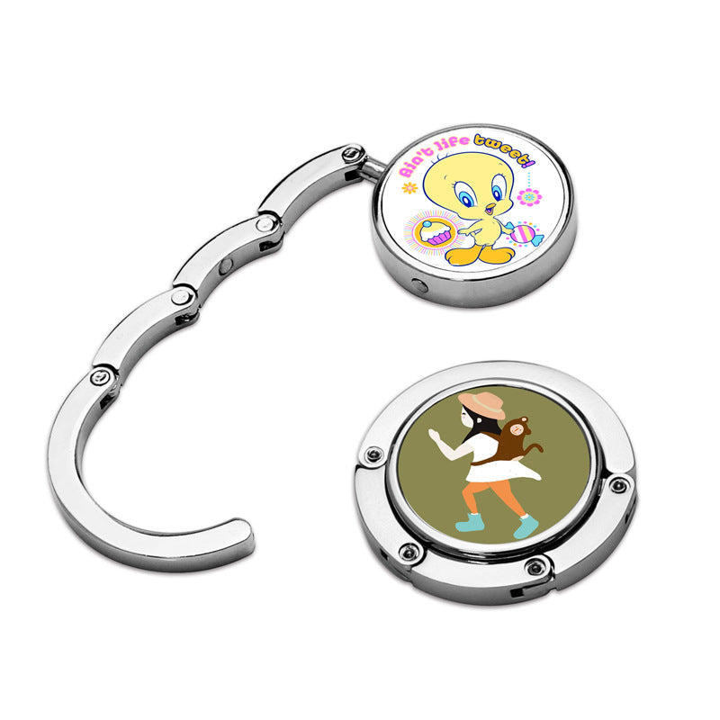 Custom Logo Tableside Portable Schoolbag Hook | Premium Corporate Gifts and Custom Gifts