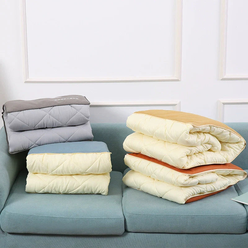 Custom Logo Dual-purpose pillow quilt | Premium Corporate Gifts and Custom Gifts